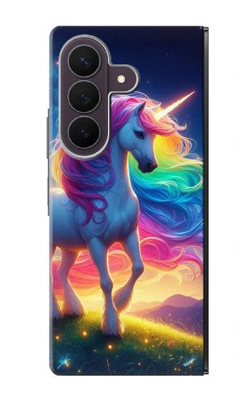 S3977 Colorful Unicorn Case For Samsung Galaxy Z Fold 8 Ultra