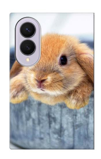 S0242 Cute Rabbit Case For Samsung Galaxy Z Fold 8