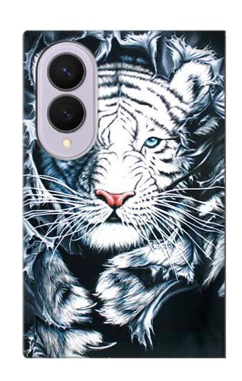 S0265 White Tiger Case For Samsung Galaxy Z Fold 8