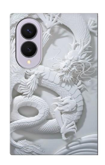 S0386 Dragon Carving Case For Samsung Galaxy Z Fold 8