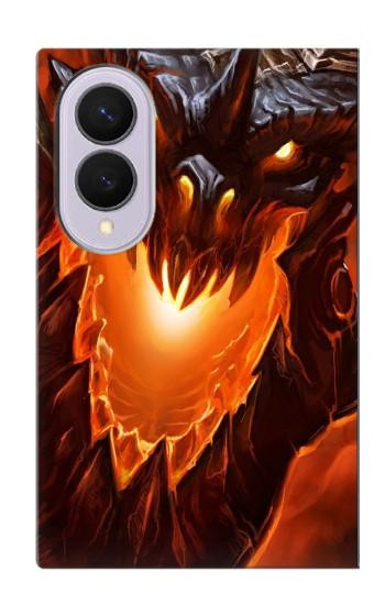 S0414 Fire Dragon Case For Samsung Galaxy Z Fold 8