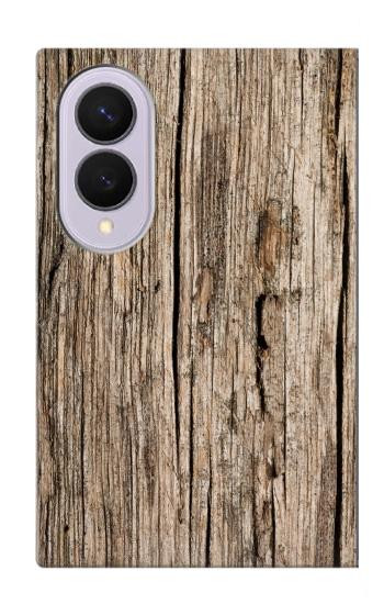 S0600 Wood Graphic Printed Case For Samsung Galaxy Z Fold 8