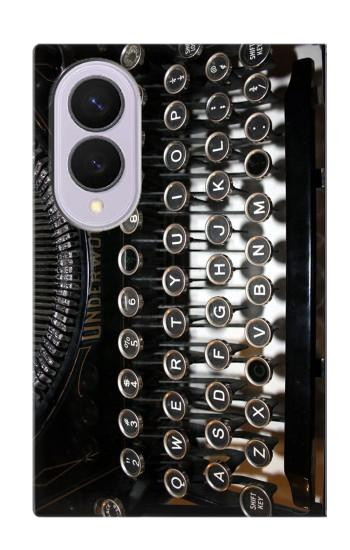 S0620 Typewriter Case For Samsung Galaxy Z Fold 8