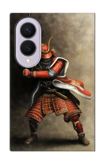 S0796 Japan Red Samurai Case For Samsung Galaxy Z Fold 8