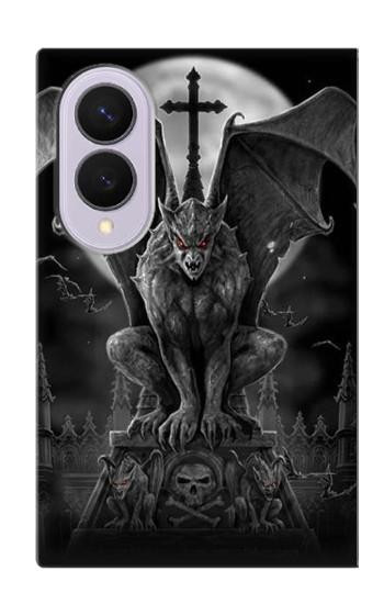 S0850 Gargoyle Devil Demon Case For Samsung Galaxy Z Fold 8