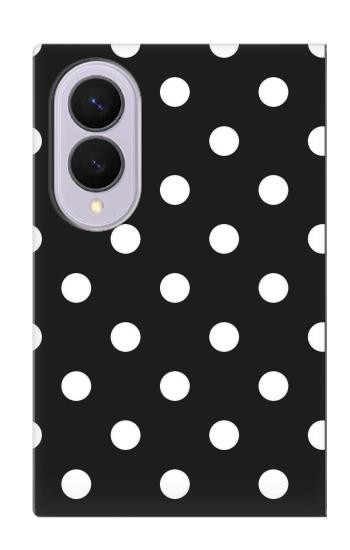 S2299 Black Polka Dots Case For Samsung Galaxy Z Fold 8