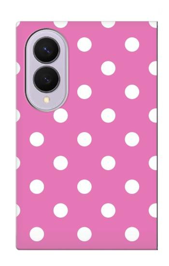 S2358 Pink Polka Dots Case For Samsung Galaxy Z Fold 8