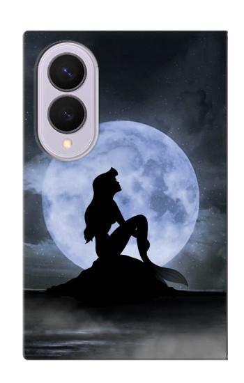 S2668 Mermaid Silhouette Moon Night Case For Samsung Galaxy Z Fold 8