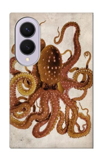 S2801 Vintage Octopus Case For Samsung Galaxy Z Fold 8