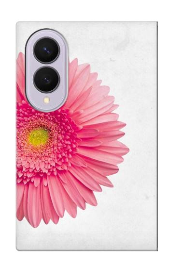 S3044 Vintage Pink Gerbera Daisy Case For Samsung Galaxy Z Fold 8