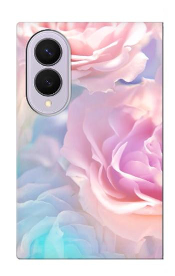 S3050 Vintage Pastel Flowers Case For Samsung Galaxy Z Fold 8