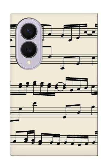 S3082 Music Sheet Case For Samsung Galaxy Z Fold 8