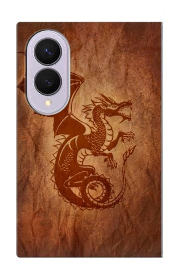 S3086 Red Dragon Tattoo Case For Samsung Galaxy Z Fold 8