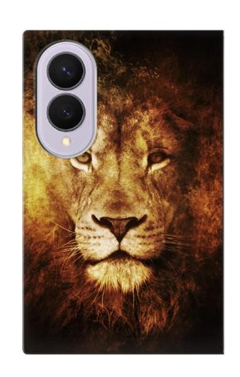 S3182 Lion Case For Samsung Galaxy Z Fold 8