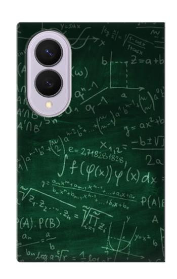 S3190 Math Formula Greenboard Case For Samsung Galaxy Z Fold 8