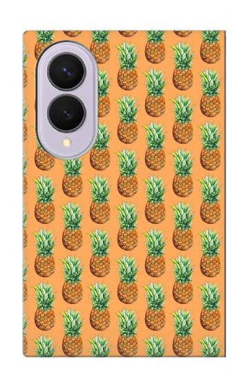 S3258 Pineapple Pattern Case For Samsung Galaxy Z Fold 8