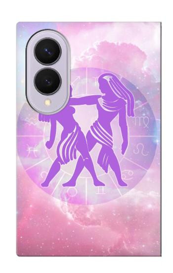 S3259 Zodiac Gemini Case For Samsung Galaxy Z Fold 8