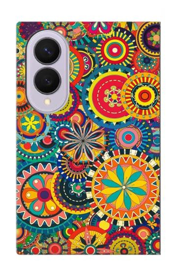 S3272 Colorful Pattern Case For Samsung Galaxy Z Fold 8