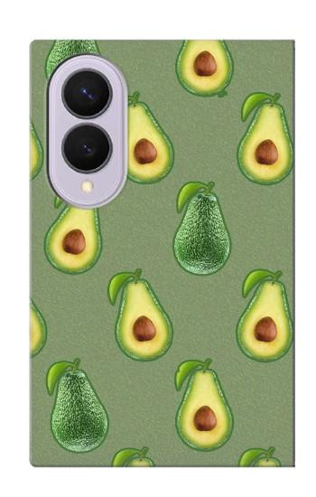 S3285 Avocado Fruit Pattern Case For Samsung Galaxy Z Fold 8