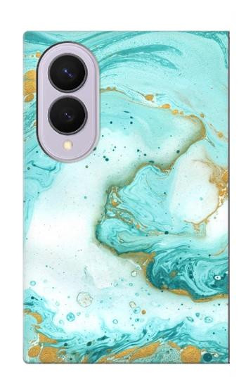 S3399 Green Marble Graphic Print Case For Samsung Galaxy Z Fold 8