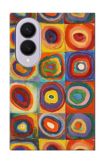 S3409 Squares Concentric Circles Case For Samsung Galaxy Z Fold 8