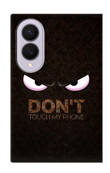 S3412 Do Not Touch My Phone Case For Samsung Galaxy Z Fold 8