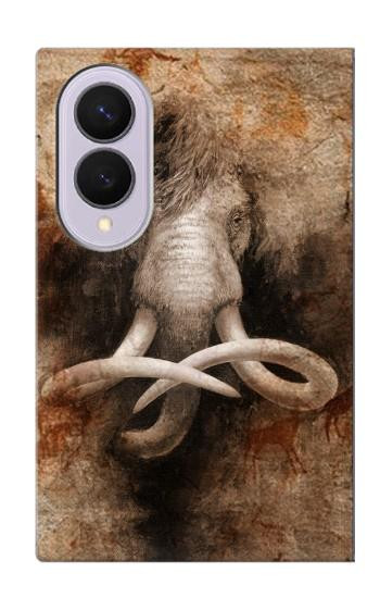 S3427 Mammoth Ancient Cave Art Case For Samsung Galaxy Z Fold 8