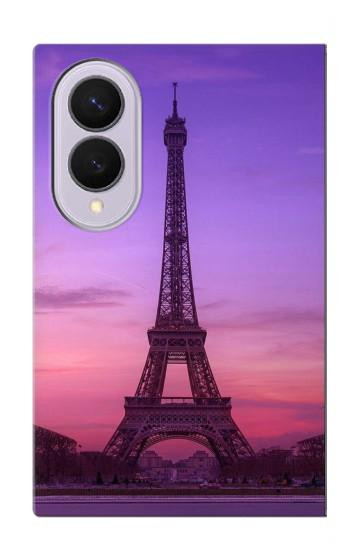 S3447 Eiffel Paris Sunset Case For Samsung Galaxy Z Fold 8