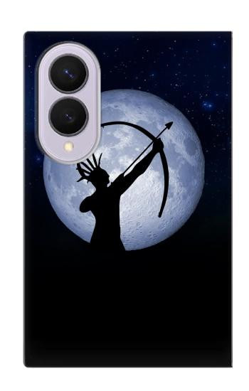 S3489 Indian Hunter Moon Case For Samsung Galaxy Z Fold 8