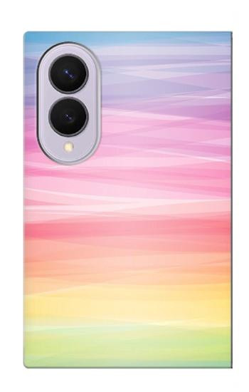 S3507 Colorful Rainbow Pastel Case For Samsung Galaxy Z Fold 8