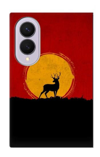 S3513 Deer Sunset Case For Samsung Galaxy Z Fold 8