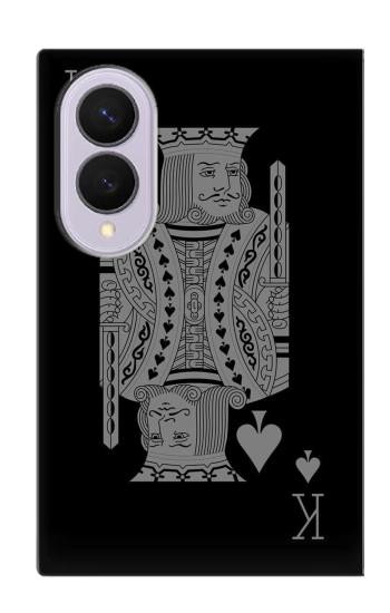 S3520 Black King Spade Case For Samsung Galaxy Z Fold 8
