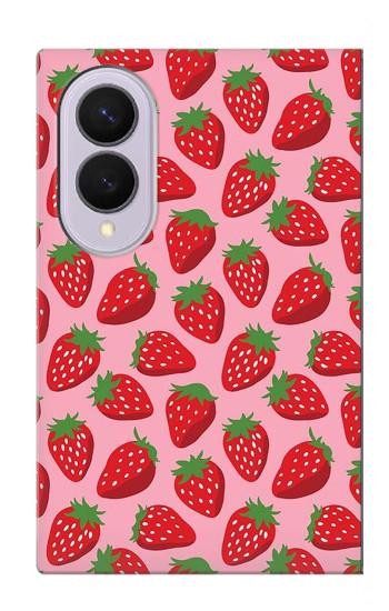 S3719 Strawberry Pattern Case For Samsung Galaxy Z Fold 8