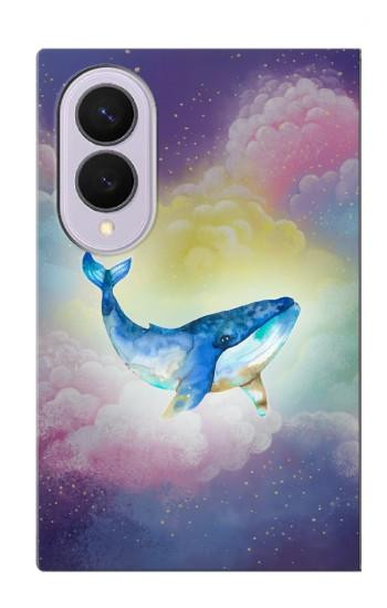 S3802 Dream Whale Pastel Fantasy Case For Samsung Galaxy Z Fold 8