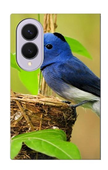 S3839 Bluebird of Happiness Blue Bird Case For Samsung Galaxy Z Fold 8