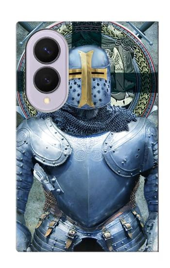 S3864 Medieval Templar Heavy Armor Knight Case For Samsung Galaxy Z Fold 8