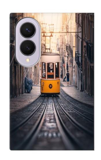 S3867 Trams in Lisbon Case For Samsung Galaxy Z Fold 8