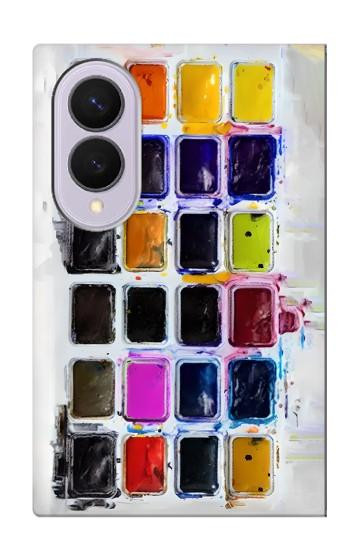 S3956 Watercolor Palette Box Graphic Case For Samsung Galaxy Z Fold 8