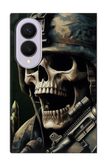 S4017 Skull Soldier Case For Samsung Galaxy Z Fold 8