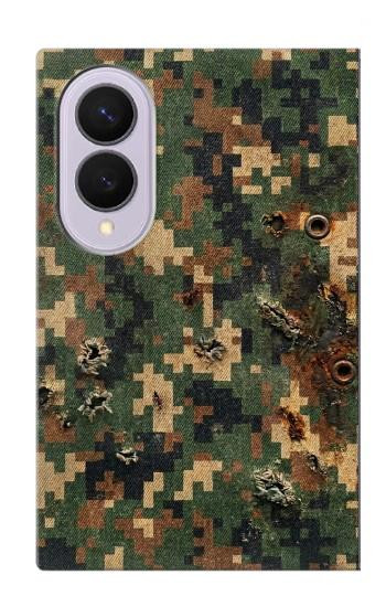 S4091 Green Digital Camouflage Pattern Case For Samsung Galaxy Z Fold 8