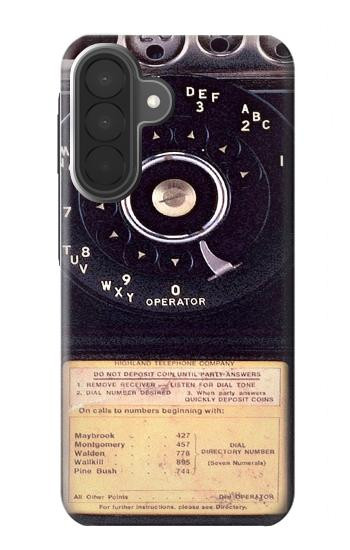 S0086 Payphone Vintage Case For Samsung Galaxy A27