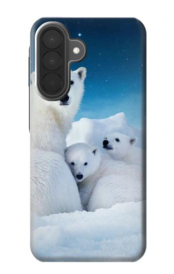 S0285 Polar Bear Family Arctic Case For Samsung Galaxy A27