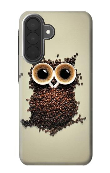 S0360 Coffee Owl Case For Samsung Galaxy A27