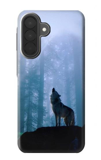 S0935 Wolf Howling in Forest Case For Samsung Galaxy A27