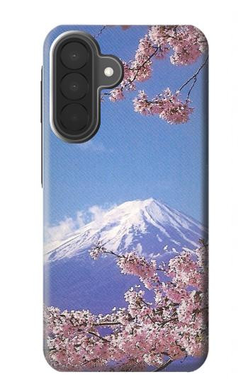 S1060 Mount Fuji Sakura Cherry Blossom Case For Samsung Galaxy A27