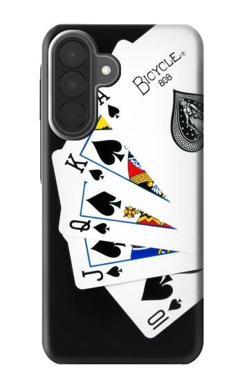 S1078 Poker Royal Straight Flush Case For Samsung Galaxy A27