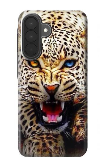 S1932 Blue Eyed Leopard Case For Samsung Galaxy A27