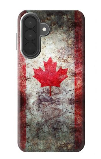 S2490 Canada Maple Leaf Flag Texture Case For Samsung Galaxy A27