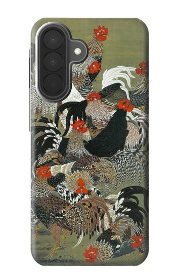 S2699 Ito Jakuchu Rooster Case For Samsung Galaxy A27