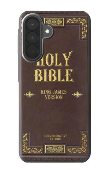S2889 Holy Bible Cover King James Version Case For Samsung Galaxy A27